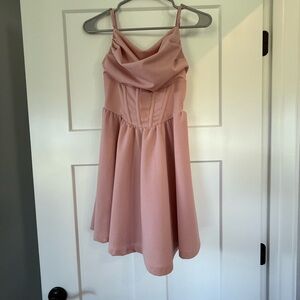 Pink HOCO Dress